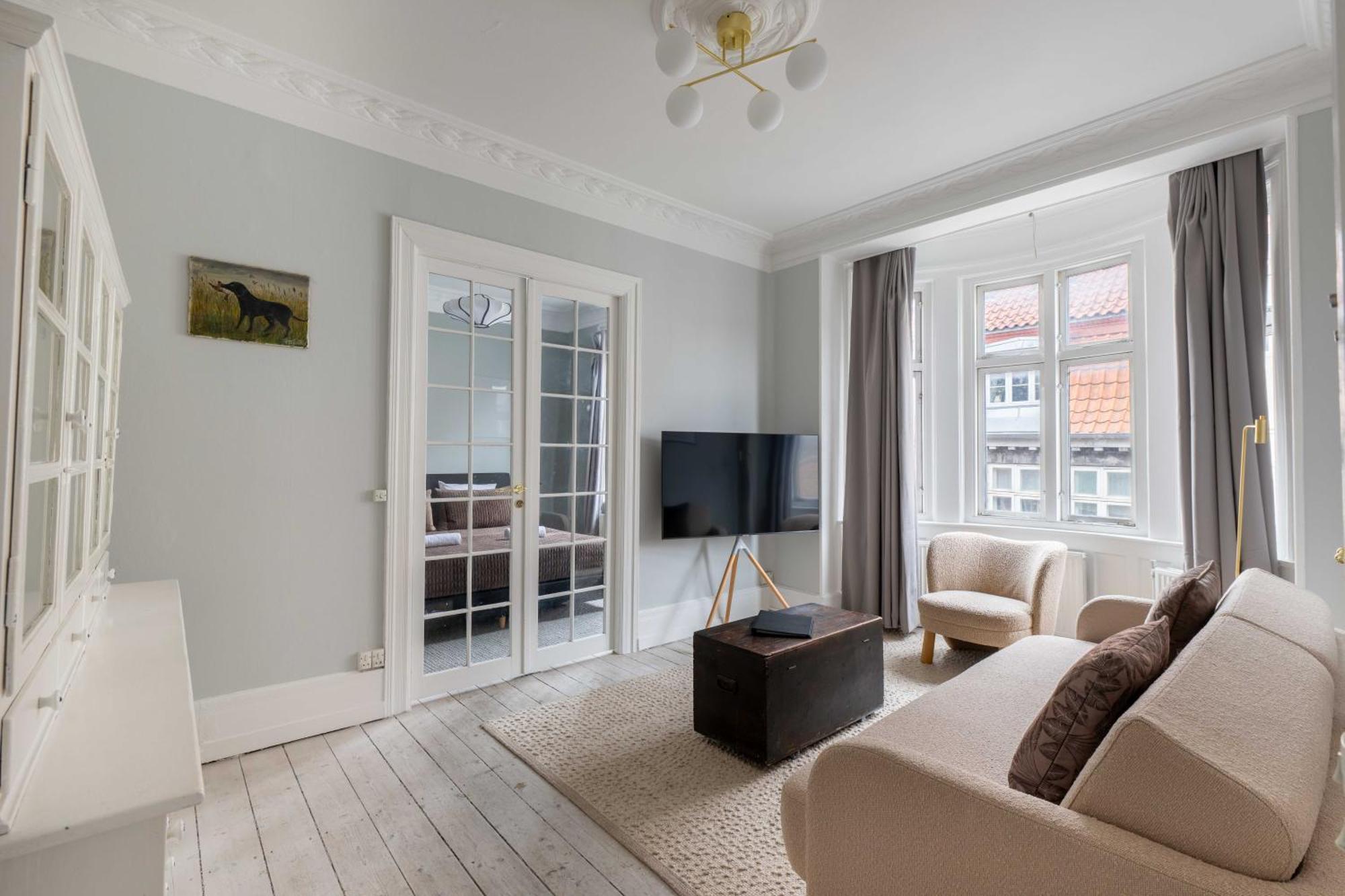 Super Central 2Br Apartment In Old Town Kopenhagen Bagian luar foto